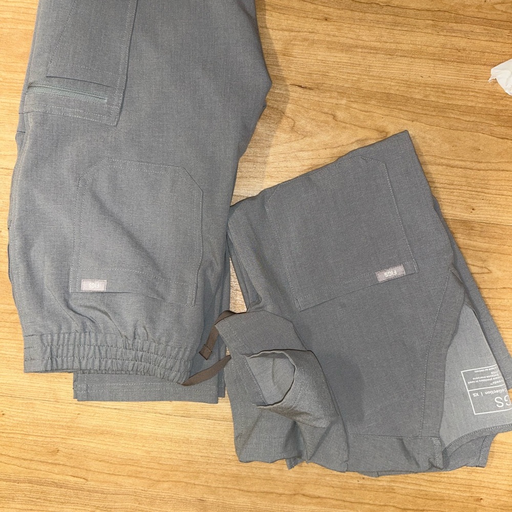 Grey figs set